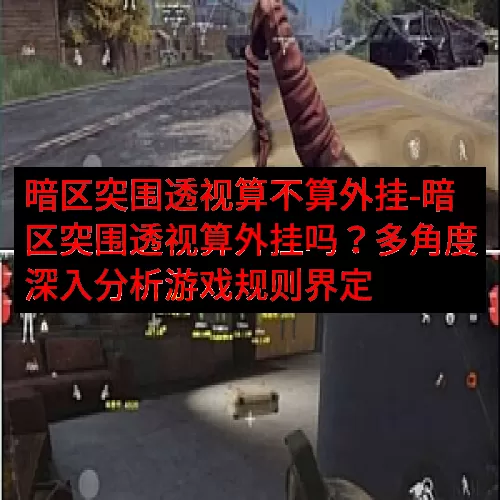 暗区突围透视算不算外挂-暗区突围透视算外挂吗？多角度深入分析